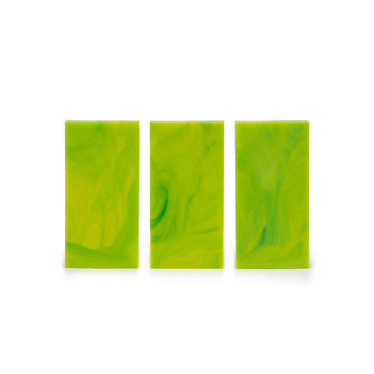 Acid Storm green style mix close up