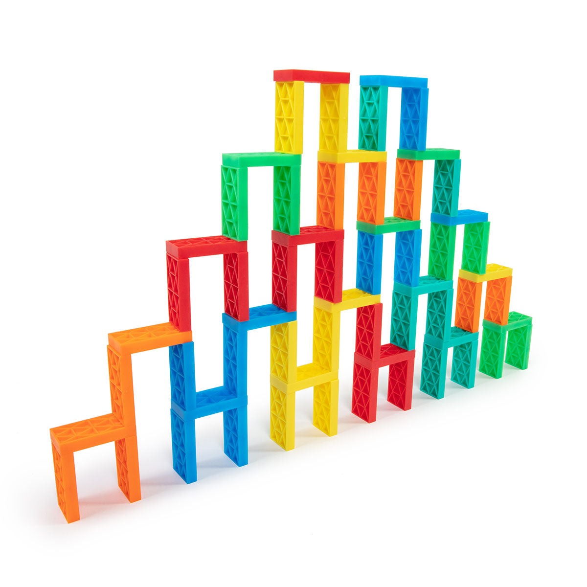Kinetic Dominoes Grand wall setup
