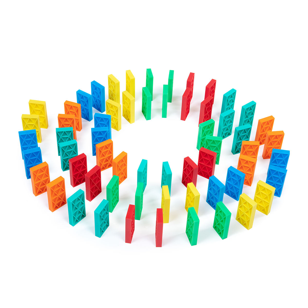 Bulk Dominoes Kinetic Domino Spiral