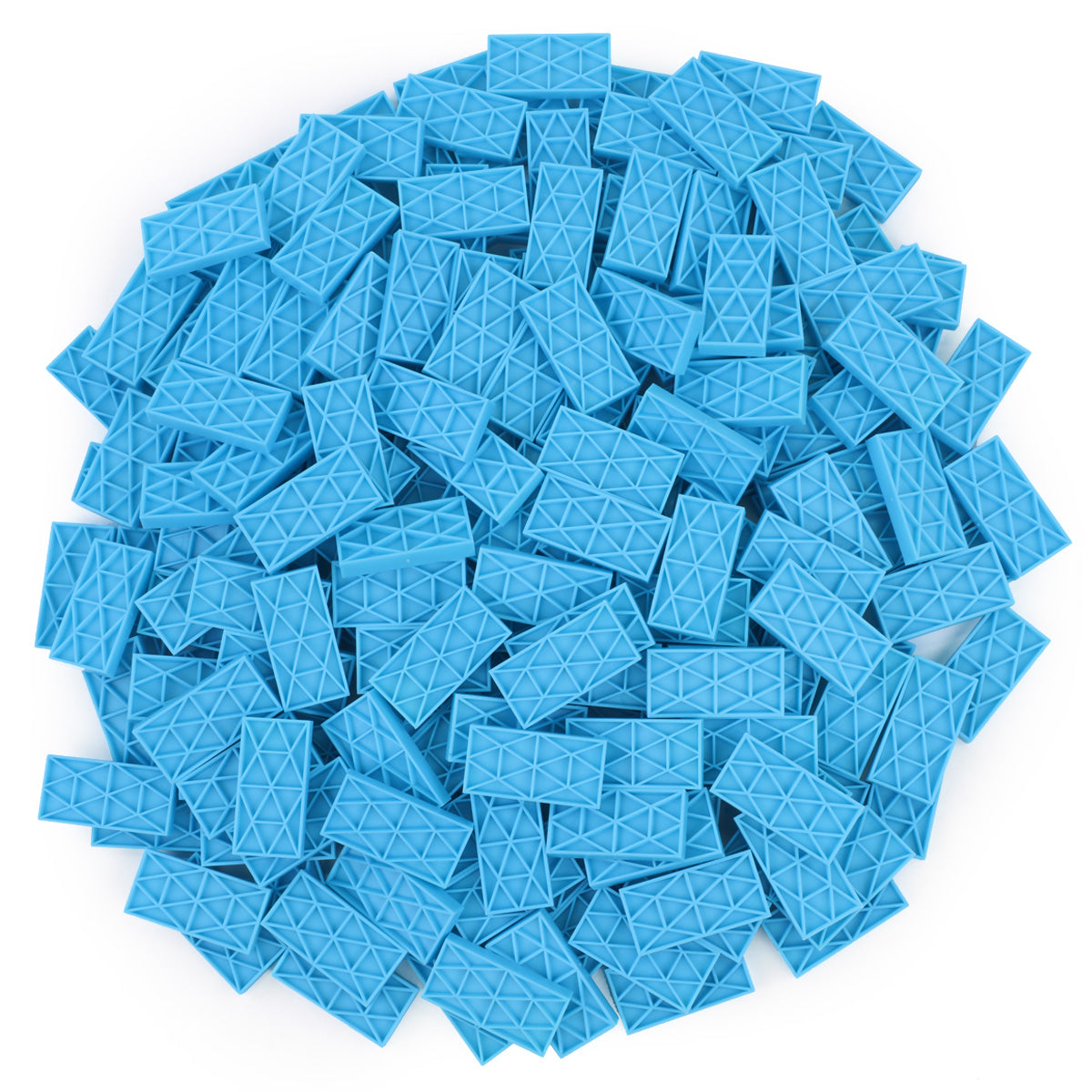 Island Blue kinetic dominoes