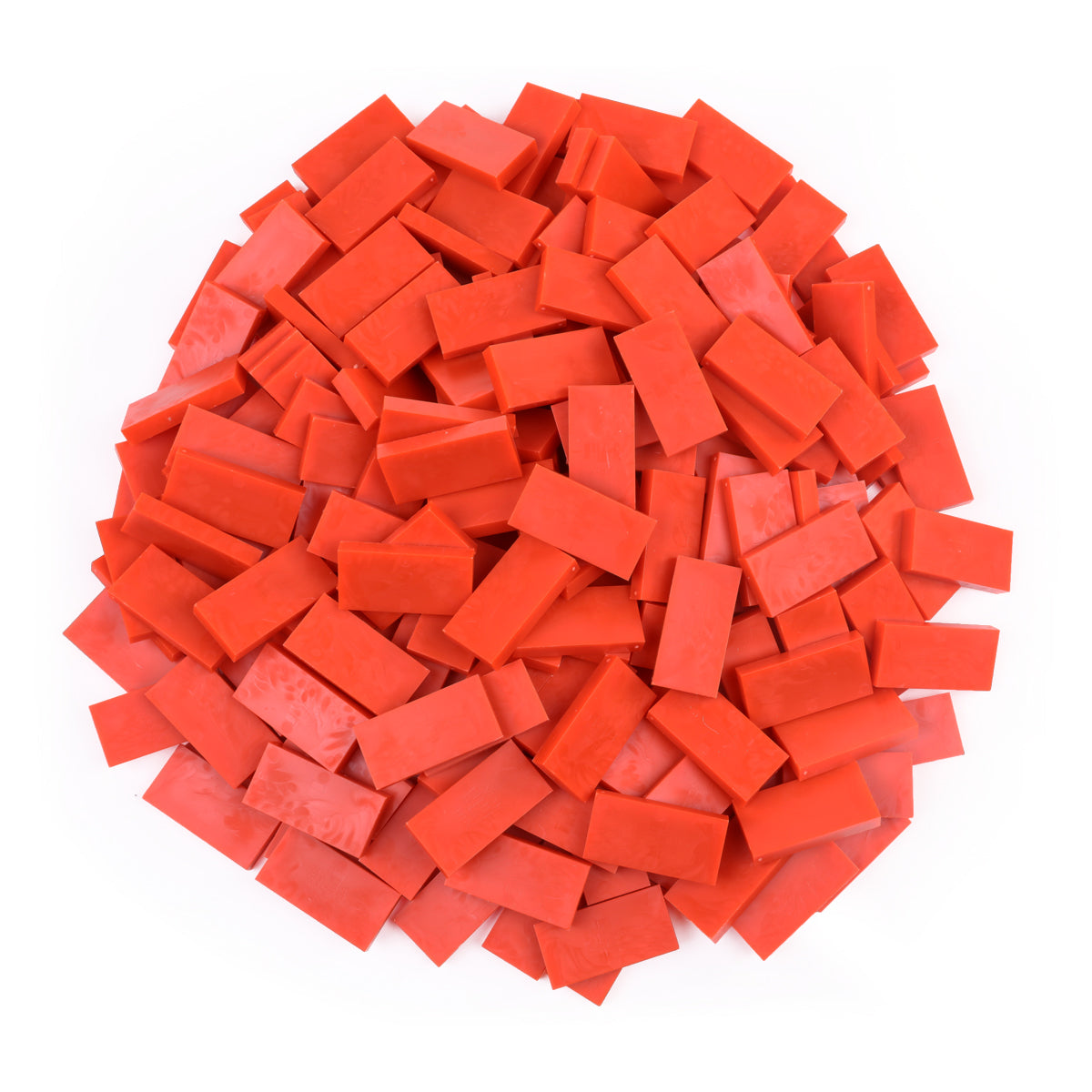 Bulk Dominoes Lava Orange