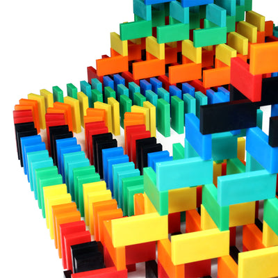 Expert kit corner of setup dominoes