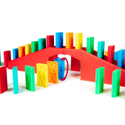 Ultimate Kinetic Domino Toppling Kit bridge