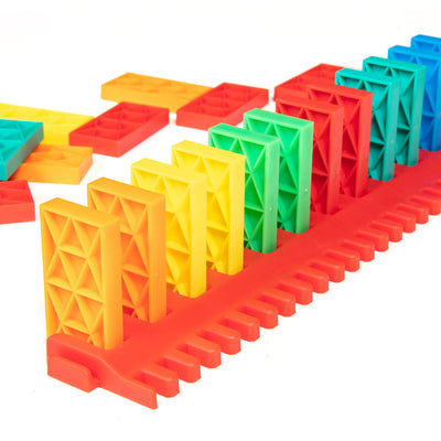 Kinetic Domino Toppling Kit domino toppling kit with kinetics