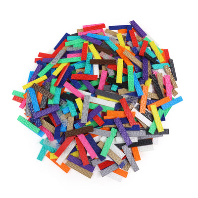 Bulk Dominoes Mixed Kinetic Planks of all colors