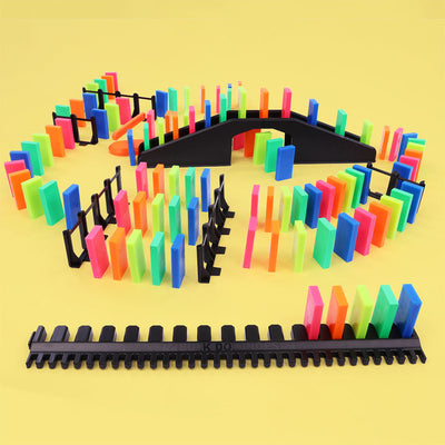 Bulk Dominoes Neon Basics Kit wide shot