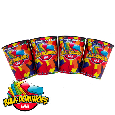 Domino Cups of the bulk dominoes variety 16oz 4 cups special