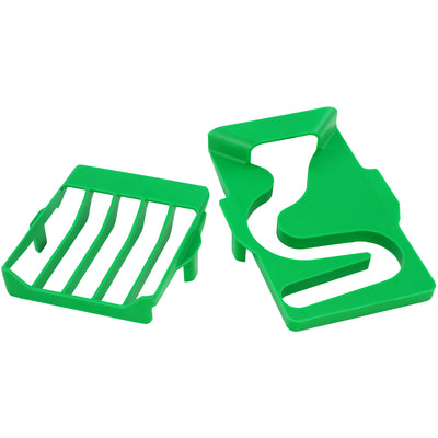 impact marble racing start finish blocks color style green