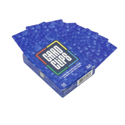 Card Clips Cards Pixel Bitcraft Blue Craft