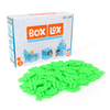 Box lox neon green with clips