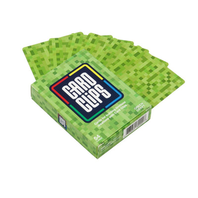 Card Clips Cards Pixel Bitcraft Green Craft