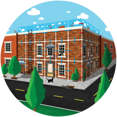 Creative Card Builder Brick City The City is real