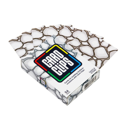 Card Clips Cards Castle Stone